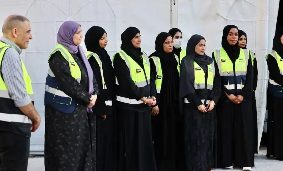 Fujairah University Participates in Organizing the Ramadan Tent in Collaboration with the Fujairah Charity Association
