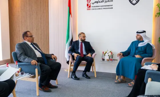 Fujairah University and Fujairah Government Excellence Programme Explore Collaborative Opportunities